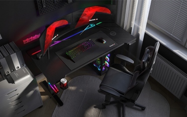 Електричний стіл Huzaro Hero 8.7 RGB LED
