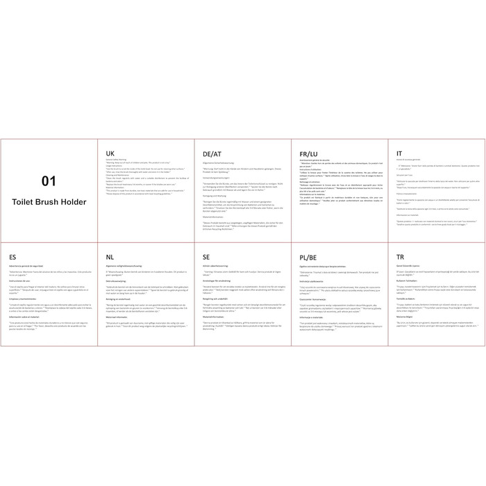 Підлогова щітка для унітазу DAZI з металевим покриттям, матова, з 2 довгими щітками для глибокого очищення, запобігає розбризкуванню та затримці води. (Бурштяне золото)