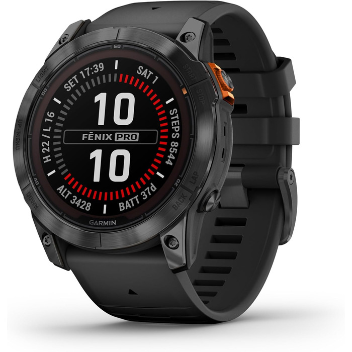 Garmin fēnix 7S Pro: GPS-годинник для мультиспорту з сонячною батареєю, кольоровим дисплеєм та підтримкою GarminPay