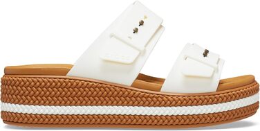 Сандалії Crocs Brooklyn Woven Buckle Chalk (36/37 EU) жіночі плетені на пряжці