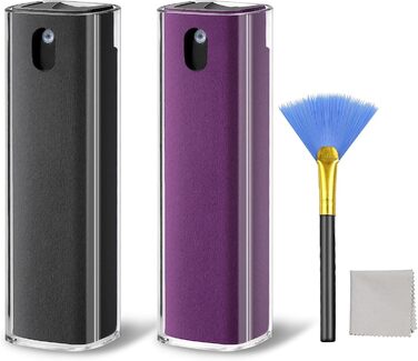 Очисник екрану для мобільних пристроїв 2шт (сірий + рожевий) - 10мл