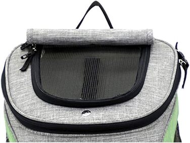 Рюкзак для вигулу домашніх тварин HYZH, 40x37x28 см, для собак та котів, дихаючий, складний, стильний