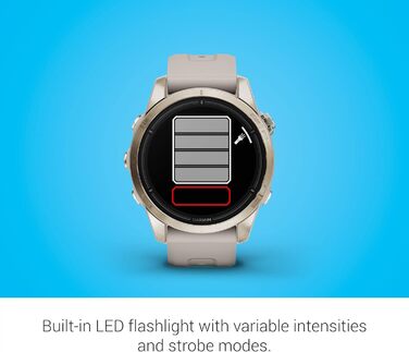 Розумний годинник Garmin epix Pro (Gen 2) Sapphire Edition 42 мм: преміум-модель з інтегрованою ліхтариком та передовою технологією тренувань