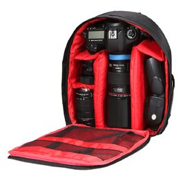 Багатофункціональна сумка-чохол для цифрових та DSLR камер, водонепроникна та повітропроникна (Червона)