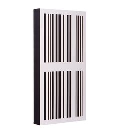 Акустична панель Bluetone Acoustics Slat AbFuser для звукопоглинання та дифузії, біла (100x50x11 см)