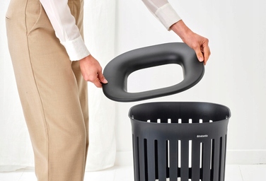 Кошик для білизни Brabantia 55 л, підлоговий, чорний