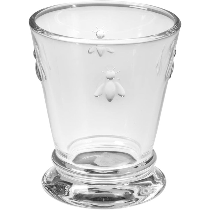 La Rochère Water Glass Bee Clear 260 ml - 1 Glass - beautiful drinking glass with a unique look