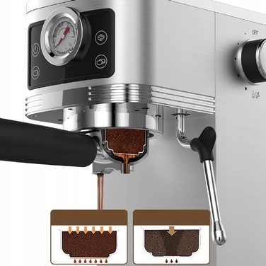Кавомашина Iceagle Espresso CM1660B, італійський насос 20 бар, з капучинатором