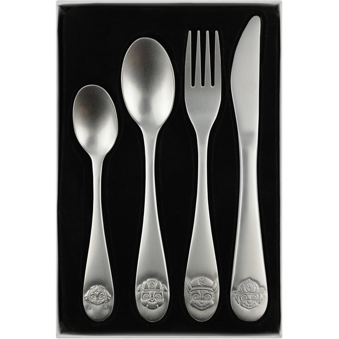 Дитячий набір столових приборів Paw Patrol, нержавіюча сталь, 4 шт.