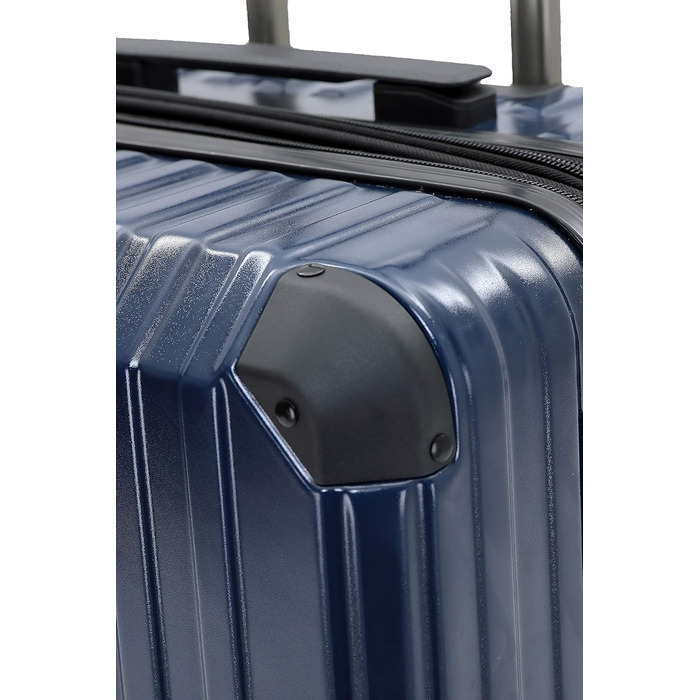 Замок для валізи TSA, набір валіз, дорожній набір, валіза з жорстким корпусом (темно-синій, великий кофр)