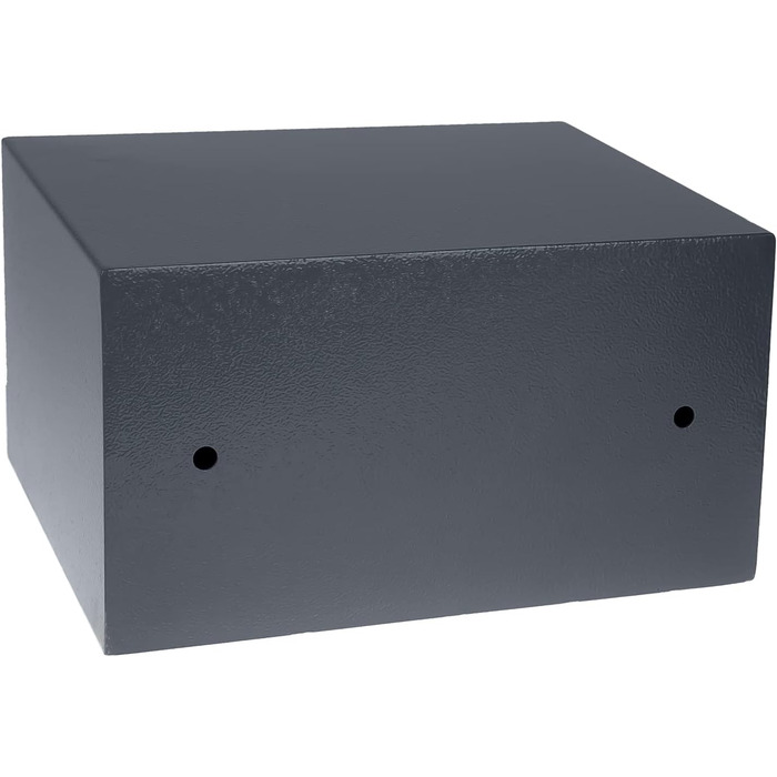 Шафа-сейф HMF 49200-11 з ключем, меблевий сейф | 31 x 17 x 25 см, антрацит