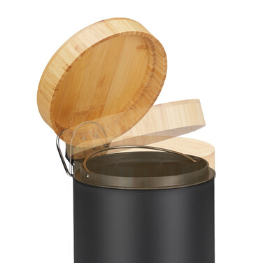 Relaxdays Trash Can Bathroom 3 l