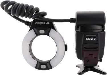 Кольцевий спалах Makro i-TTL Ringblitz для Canon EOS з LED підсвічуванням, стандартний ISO-роз'єм для штатива