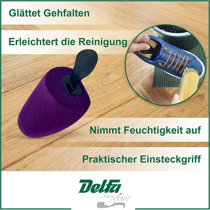DELFA Shoe Stretchers for Sneakers and Comfort Shoes - Foam Shoe Formers & Shoe Stretchers - Set of 5 pairs for Women's sizes 38-42