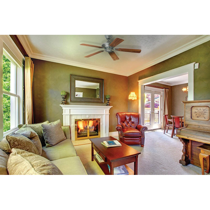 Стеляний вентилятор Westinghouse 7826440, залізний, блискучий