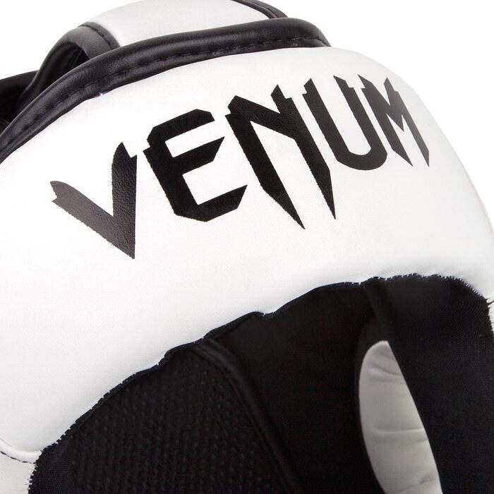 Захист голови Venum Elite білий/білий (білий/чорний)