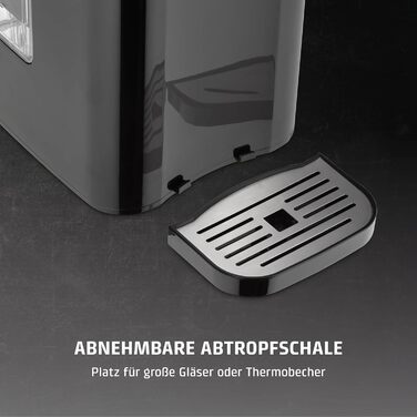 CASO HW 550 -Turbo Hot Water Dispenser, for preparing tea, instant coffee, baby food. Water tank with 2.9 l capacity, 7 adjustable temperature levels from 40-100 °C in 10 °C increments.