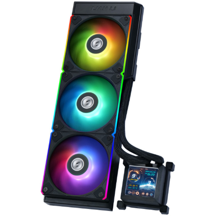Рідинке охолодження Lian Li HydroShift LCD 360S, Чорний
