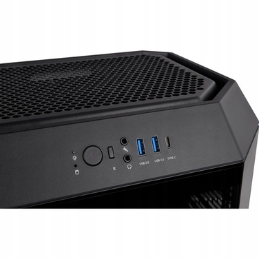 Корпус Thermaltake The Tower 300 TG Micro Tower, чорний