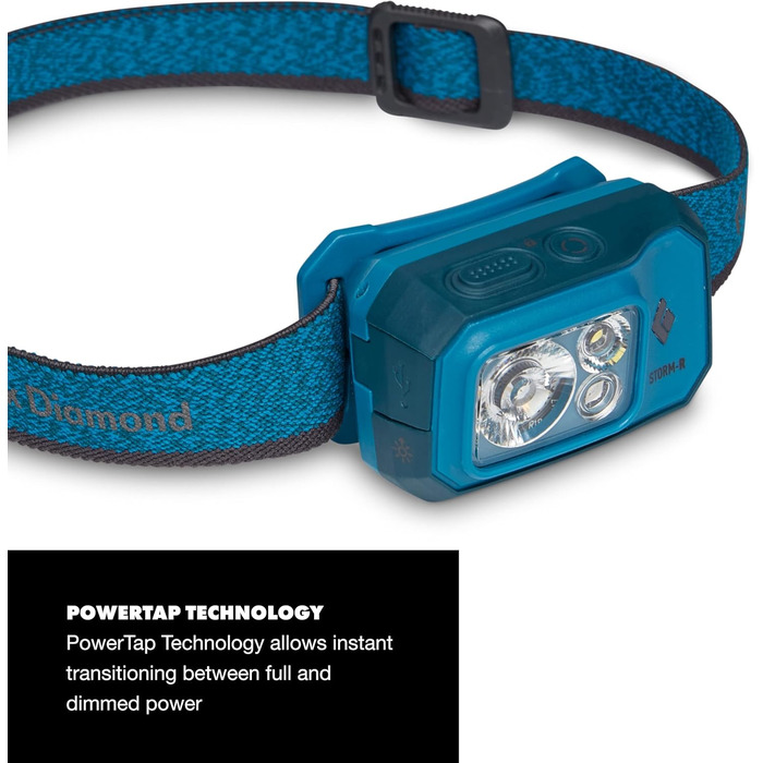 Black Diamond Storm 500-r Headlamp Plastic (Blue)