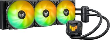 Система водяного охолодження ASUS TUF Gaming LC II 360 ARGB - 360 мм, 3 вентилятори, чорний колір