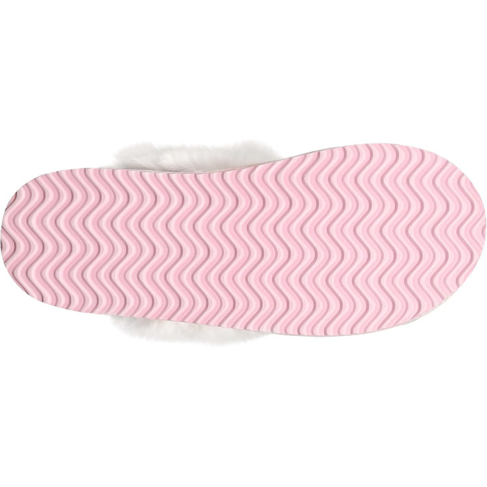 Тапочки жіночі теплі зимові PIZZ ANNU з плюшем та пам'яттю для ніг, рожеві (42/43 EU)