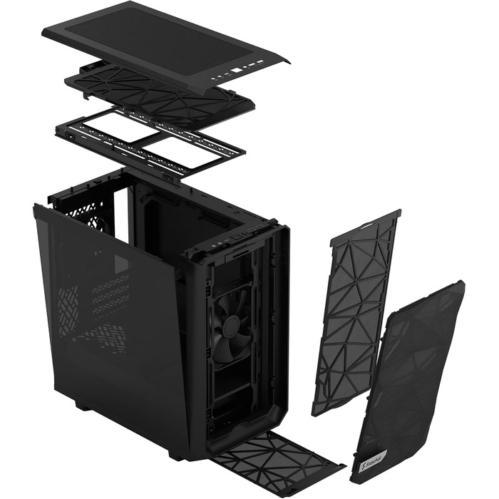 Корпус Fractal Design Meshify 2 Mini Black TG Dark Tint