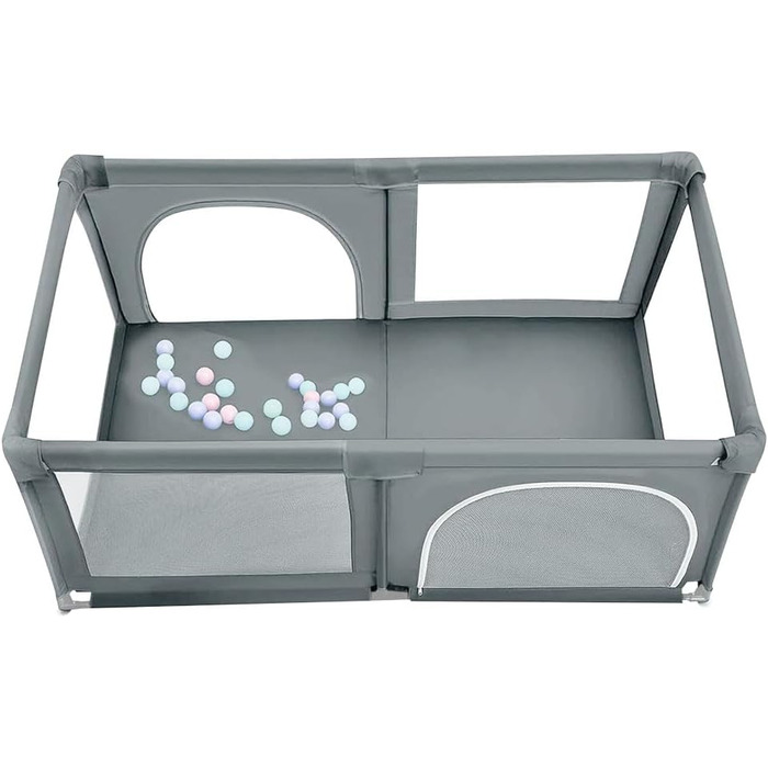 Клітка-забіг для цуценят з дверцятами, 180 x 120 x 66 см. Міцна клітка-забіг для цуценят та маленьких собак з надійного нейлону, легко миється, для використання в приміщенні та на вулиці.