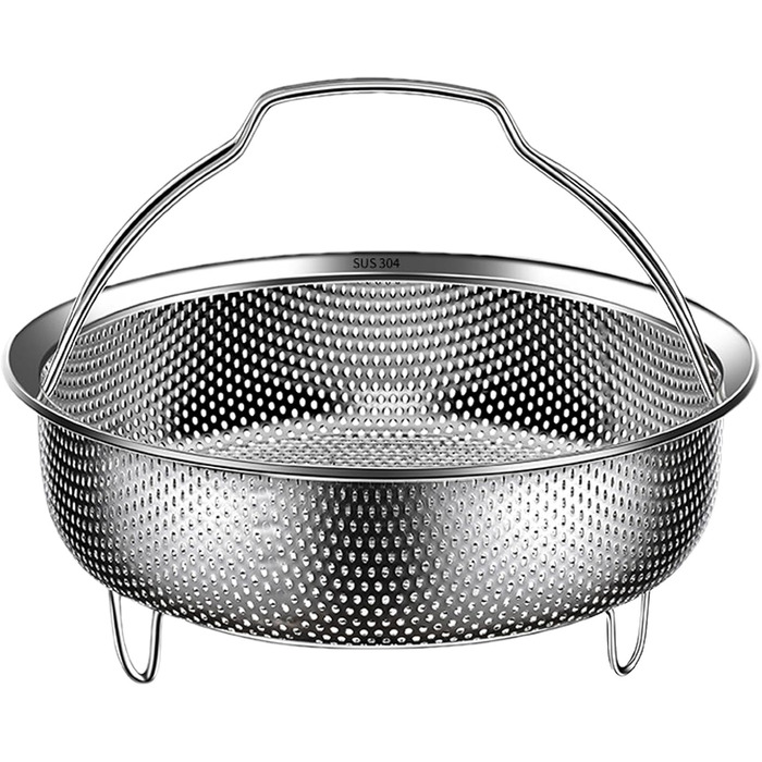 Димкамен для каструль, Ø 18 см, з нержавіючої сталі 304, для приготування на пару, супів, овочів, супівниці, мультиварки, сковороди