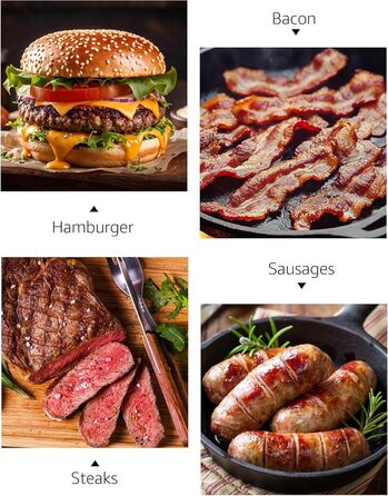 Пресс для бургера з нержавіючої сталі з дерев'яною ручкою, 15.24 см - Burger Smasher для смаження м'яса, стейків, бекону, подарунок