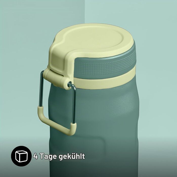 Термопляшка Stanley IceFlow Bottle Twist Flip 0.47L — герметична, зі стійким покриттям, колір Shale