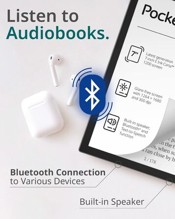 PocketBook Era Stardust Silver: 7-дюймовий електронний ридер 16GB срібного кольору