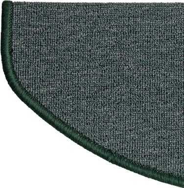 Килимок на сходи ETM Original, набір 15 шт., 20 кольорів та 20 моделей, 23,5 x 65 см (Бежевий, Лондон-зелений)