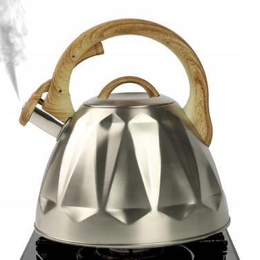 Класичний сталевий чайник Karl Hausmann, 3 л, сірий