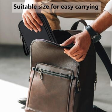 Органайзер для подорожей DDgro Elektronik, водонепроникна сумка для аксесуарів, чорний, розмір L