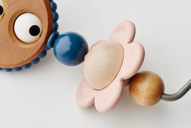 Іграшка для шезлонга BabyBjörn, Веселі очі, пастельні кольори