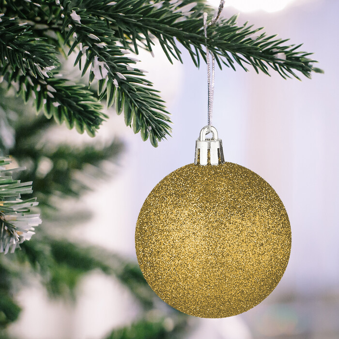 Relaxdays Christmas Baubles in a Set of 101