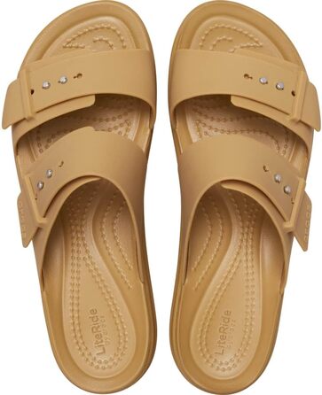 Crocs Brooklyn Buckle Wedge сандалі жіночі Umber 37 EU