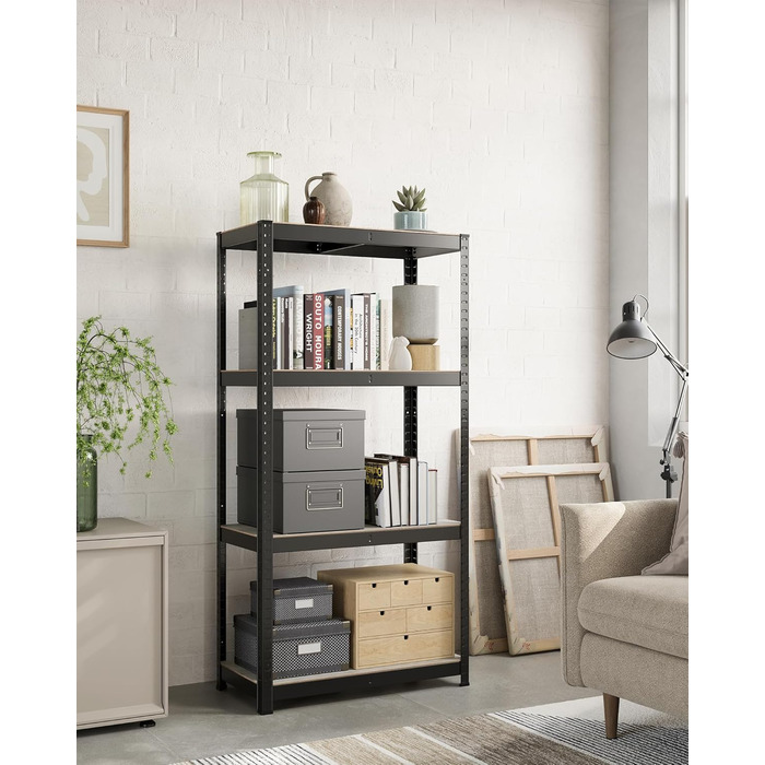 SONGMICS 4-Tier Adjustable Storage Shelf