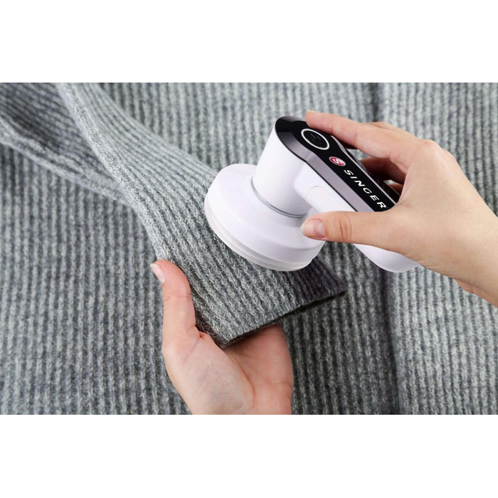 Singer Fusselentferner Slim - компактний видалення ворсу, білий та чорний