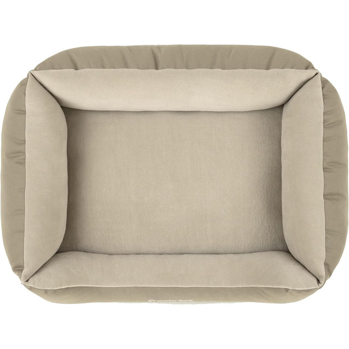 Крісло-ліжко для собак Doctor Bark - GreenLabel (S, 74x55 см) - м'яке, зручне, зелено-коричневе