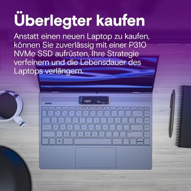 SSD Crucial P310 1TB M.2 NVMe PCIe Gen4 внутрішній накопичувач