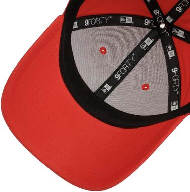 Кепка New Era 9Forty Yankees Essential - бейсболка з вигнутим козирком, MLB, червона