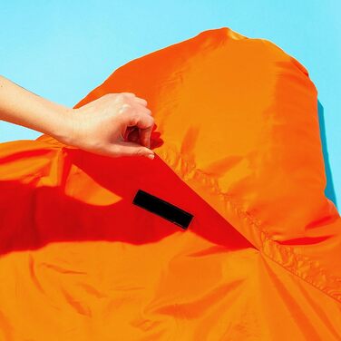 Спальний мішок Tambu Mumienschlafsack 80x210см - компактний, для літа, осені та зими. Підходить для кемпінгу, подорожей, фестивалів. PFC-free (помаранчевий)