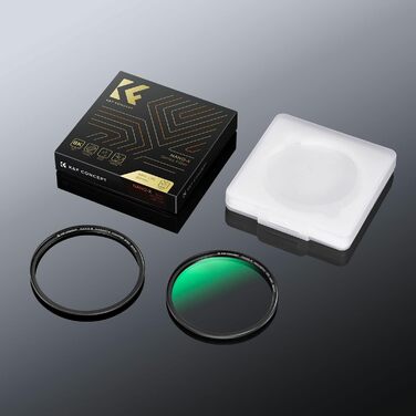 Поляризаційний фільтр K&F Concept Nano X-Serie 49mm з магнітним кільцем, CPL фільтр, 28-шарів покриття