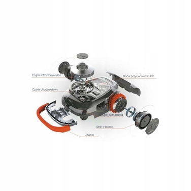 Робот-газонокосарка Segway Navimow, ширина скошування 21 см