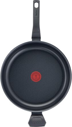 Сковорода для млинців Tefal Easy Cook & Clean, 28 см, антипригарне покриття, з індикатором нагріву (Thermo-Signal), виготовлено у Франції, чорна