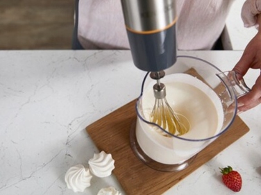 Занурювальний блендер Kenwood HBM 60.007GY Blend, 1000 Вт, сріблястий/сірий