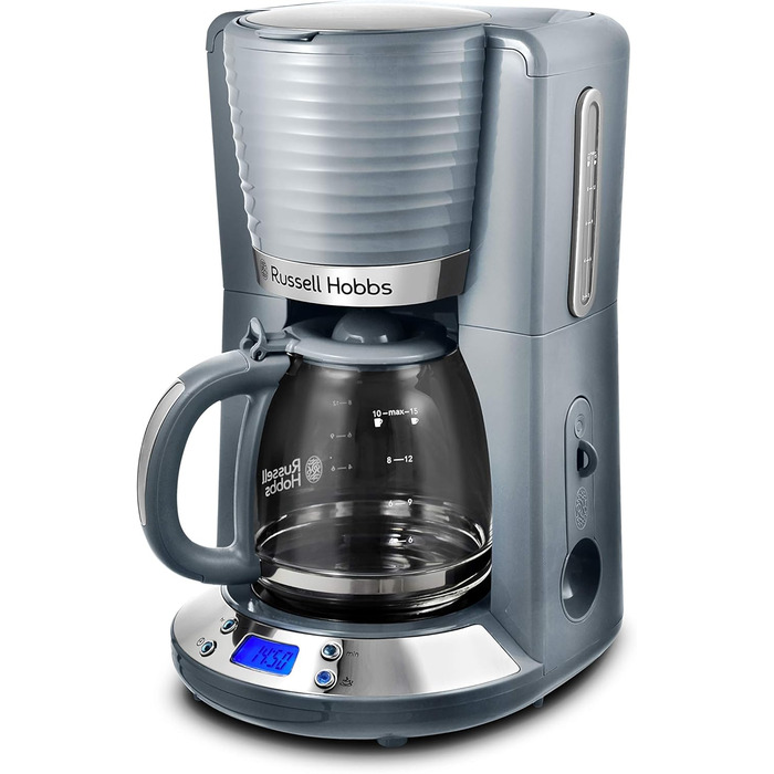 Електричний чайник Russell Hobbs Inspire 1.7л, 2400W з високоякісною глянцевою поверхнею, функцією швидкого кип'ятіння, знімним фільтром від накипу та індикатором рівня води