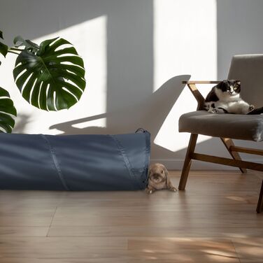 Відкидний тунель для котів Relaxdays з іграшкою